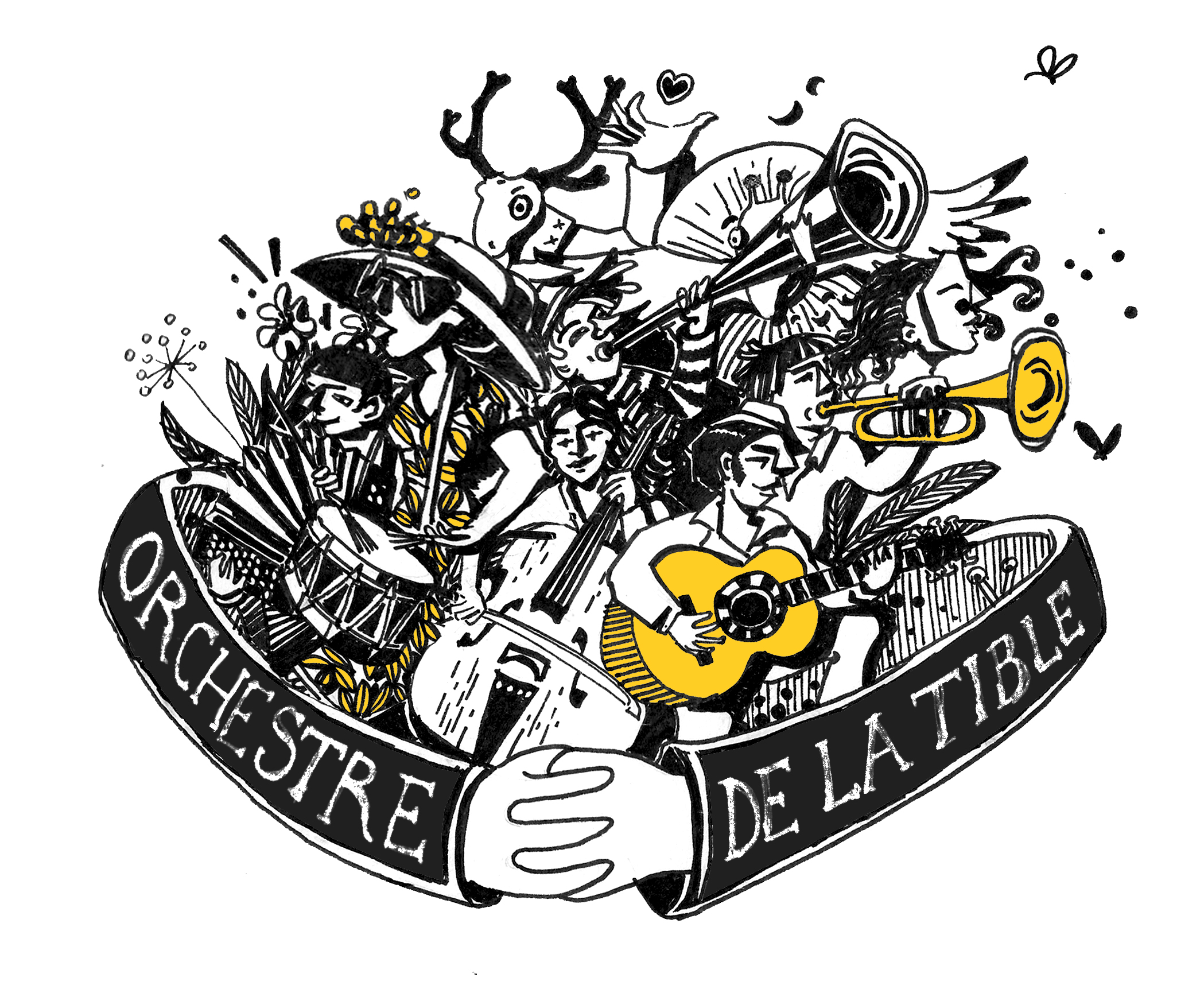 logo de l'Orchestre de la Tible