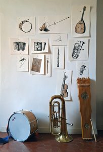 Quelques dessins d'instruments